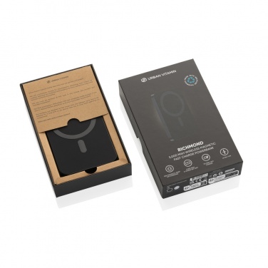 Logo trade corporate gifts image of: Urban Vitamin Richmond RCS plastic/alu 5000mah powerbank